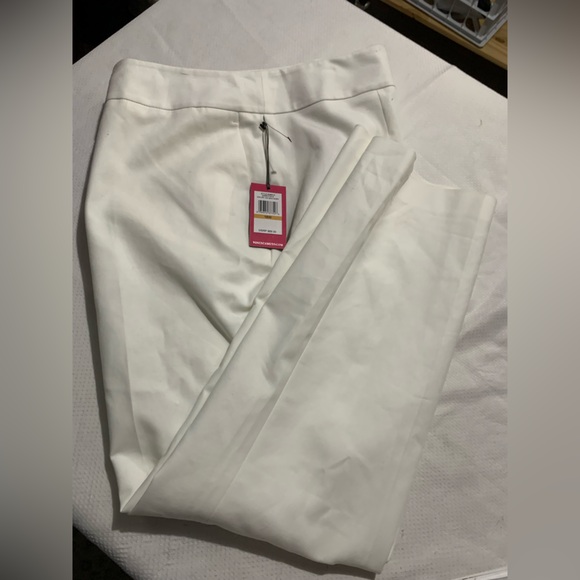 Vince Camuto Crisp White Dress Pants - Picture 1 of 5